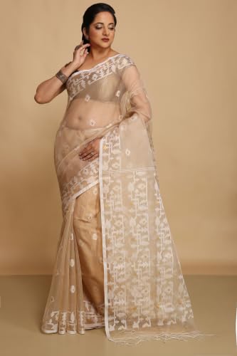 tcl TheCrazyLooms tussar silk saree in tussar silk – image 3