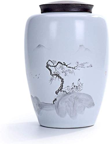 AASSDOO Urnas de cremación para Cenizas humanas Urna funeraria Urna de cremación para Cenizas Urna de cremación Adultos Niños Tienda de Mascotas Altar de Cenizas Sellado contra la oxi
