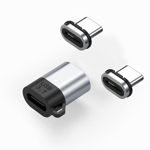 e EC-GOOD USB-C マグネット変換アダプター 24ピン 100W PD 10Gbps