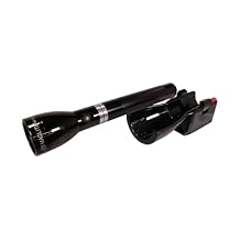 Maglite, Rechargeable LED Flashlight, System 3, 120 Volt AC Converter, Black