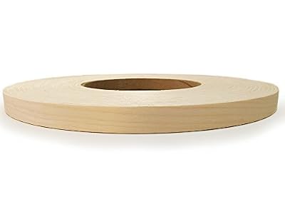 EDGESUPPLY EASYEDGE Birch Pre-Finished 15/16 inch X 50 ft roll of Plywood Edge Banding – Peel and Stick Strong Adhesive, Easy Application – Real Wood Veneer Edging for Furniture Restoration