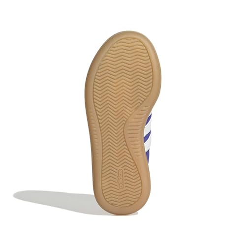 adidas Unisex-Kids Barreda Decode Elastic Lace & Strap, Solar Purple/White/Solar Turbo, 12 by adidas - Image 3