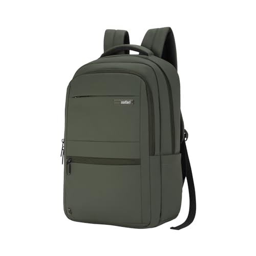 Image of Safari Tux 30L Formal Laptop Backpack Bag for Men & Women, Ideal for Office Use /School /College Boys and Girls, 2 Compartment, Premium PU Fabric, Antitheft, Trolley Sleeve & Organizer