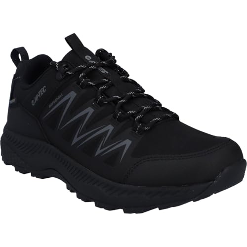 HI-Tec Stealth Low, Zapatos para Senderismo Hombre, Black, 46 EU