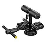Sit Up Fußhalter | Saugnapfunterstützter Liegestütz-Helfer – Multifunktionales Kern-Trainingsgerät für Zuhause, Büro oder Fitnessstudio Workouts