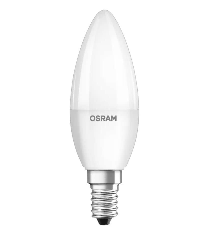 Osram 4W E14 Frosted LED Value Classic B40 Bulb with 2700K Warm White