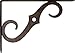 10 x 7-In. Antique Bronze Ornamental Shelf Bracket