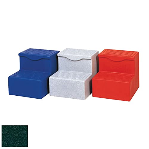 Burlingham Sports Two Step Mounting Block, Hunter Green