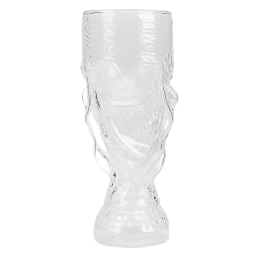 Naroote Vaso de Cerveza de 350 Ml, Vaso Alto y Transparente con Base Gruesa para Cerveza Artesanal IPA, Cócteles de café Helado con Jugo de Agua, Regalo de Picnic para Fiestas en el