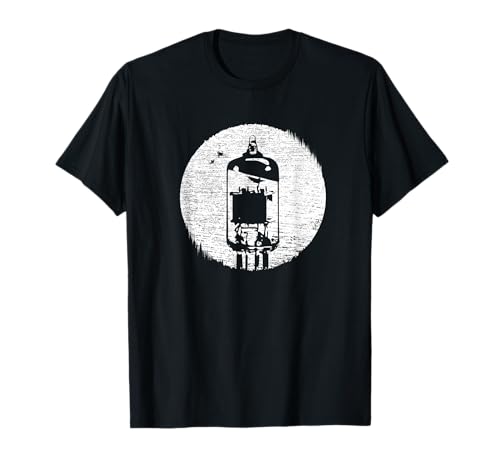 Ampolla de tubo de vacío analógica Vintage Retro 80's 90's Camiseta