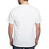 CafePress Orange & Black White T Shirt Men's Traditional Fit White Casual Tshirt #1