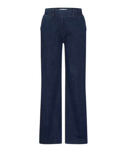 Jean flare RAPHAELA Pam femme pantalon denim tencel souple bleu