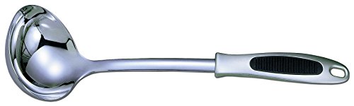 ARCPJ 411 CAZO Sopa 90 MM. DIAMETRO Serie Accesorios 411000, Inoxidable, Acero y Negro, 330x90 mm