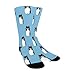 susiyo Artistic Black White Cat Pattern Hiking Socks Boy Girls - Cushioned Crew Socks for Kids Soft, Breathable & Seamless Toe for All-Day Comfort