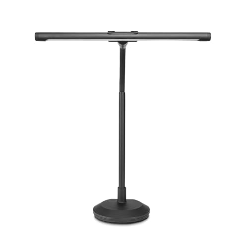 Gravity LED PLT 2B - Lampe de table et de piano à LED avec variateur et sortie de charge USB