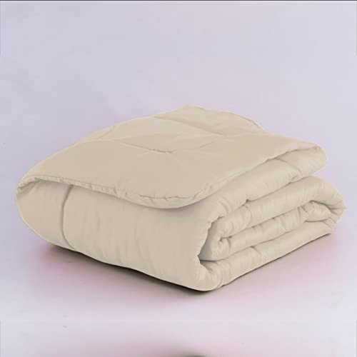 Edredom Casal Queen Aconchego Dupla Face 2,4 X 2,1 Metros Casa Dona (Bege)