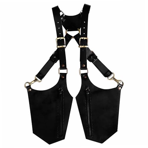 Bolso oculto para axila con doble hombro y correas ajustables para mayor seguridad y comodidad