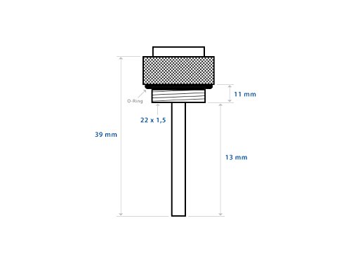 Matthies Motorrad-Ölthermometer Öltemperaturmesser EAN: 4043981006735 für Cagiva Ducati