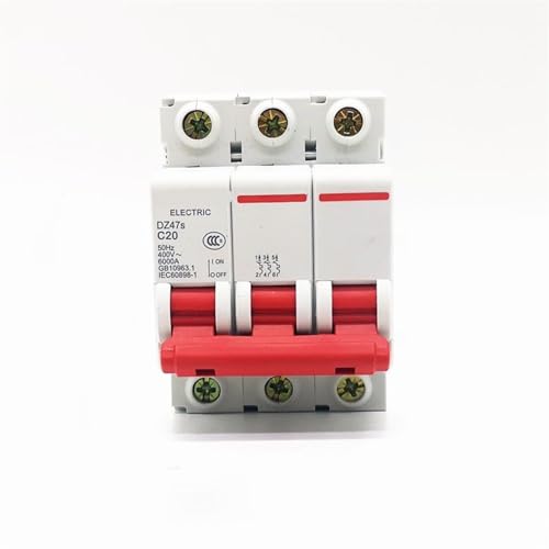 Mini Disjoncteur DZ47S 40A Type C pour sécuriser un moteur triphasé
