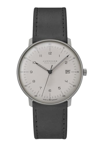 JUNGHANS max Bill Mega Solar Herren-Funkuhr Titan 59/2023.02