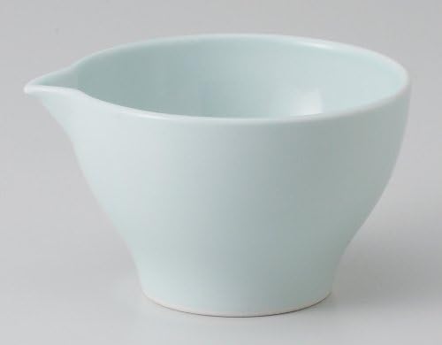 Nishinihon Pottery KN130-12 Sauce (Large), Celadon, Set of 5