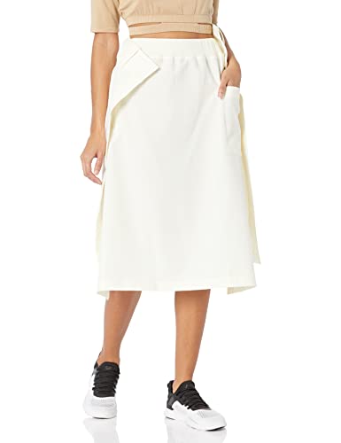 Adidas Rent The Runway Pre-Loved Classic Uniform Skirt, Off-White, Small #TOP23