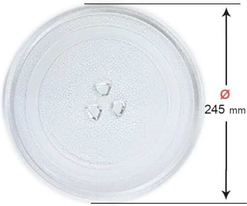 Recamania Plato para microondas diametro Ø 245mm Universal - Imagen 3