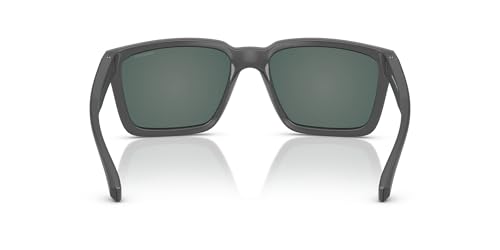 ARNETTE Man Sunglasses Medioum Grey Top Matte/Shiny Frame, Grey Mirror Orange/Yellow Lenses, 57MM4