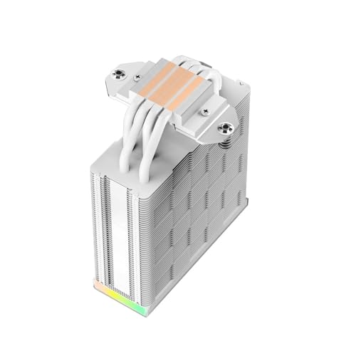 Image of Deepcool AK400 Digital WH 120mm CPU Cooler /CPU Fan - White | Support Intel - LGA1700 /1200 /1151 /1150 /1155 & AMD - AM5 /AM4 - R-AK400-WHADMN-G