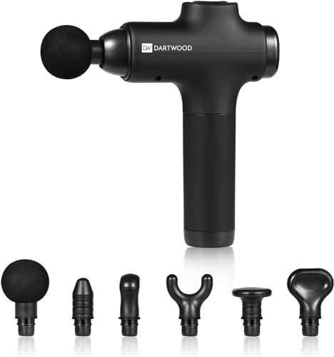 Dartwood ディープティッシュマッサージガン 静かでポータブル 筋肉痛の治療に