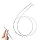 2-Stück Flexible Reinigungsbürste, 100cm Schlauchbürste, Edelstahl Bürste, Extra Lange Reinigungsbürste, Rohrreinigungsbürste, Multifunktionale Reinigungsbürste für Strohhalmrohr Schlauch Flaschen