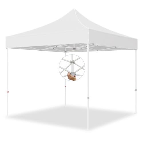 EAGLE PEAK 10x10 Commercial Canopy with High Peak, Pop Up...