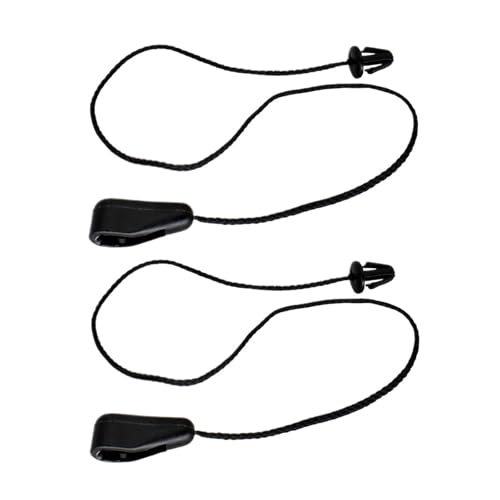2 clips para bandeja de carga Ford C-MAX 2004-2010, correa de elevación y cuerda