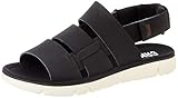 Flexibilidad CAMPER Oruga Sandal, Sandalia. Hombre, Negro, 45 EU