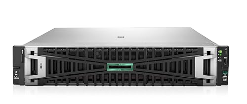 Image of HPE ProLiant DL380 Gen12 2U Rack Server - 1 x Intel Xeon 6505P 2.20 GHz - 64 GB RAM - 960 GB SSD - (2 x 480GB) SSD Configuration - Serial ATA /600, 12Gb /s SAS, NVMe Controller - Intel Chip - 2 Processo