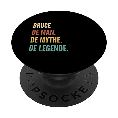 Funny Dutch First Name Design - Bruce PopSockets PopGrip Interchangeable