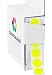 ChromaLabel 1/2 Inch Round Color Coding Labels | 1,000/Box (Fluorescent Yellow)