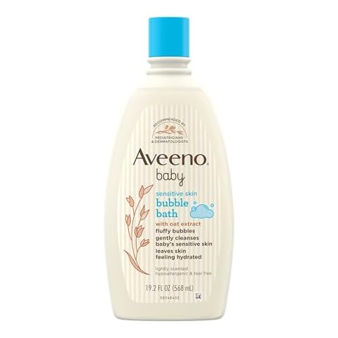 Aveeno Baby Sensitive Skin Bubble Bath Cover