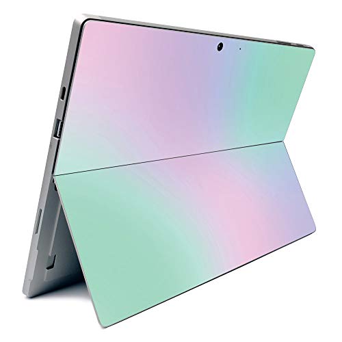 Image of MightySkins Carbon Fiber Skin for Microsoft Surface Pro 7 - Cotton Candy | Textured Carbon Fiber Finish | Easy to Apply, Remove, and Change Styles | Made in The USA (CF-MISURPR7-Cotton Candy)