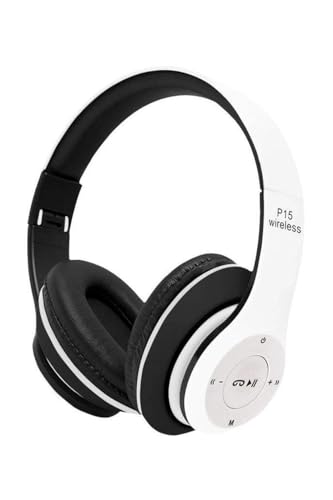 Fone De Ouvido Bluetooth 5.0 Bateria Longa Duração Sem Fio Headphone Extra Bass Dobravel Para Treino