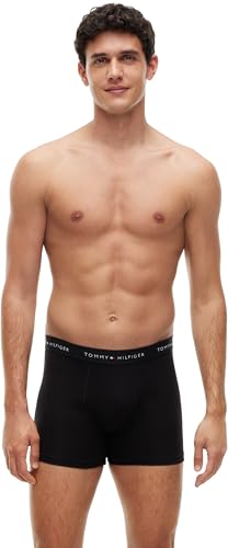 Tommy Hilfiger Men 5P Boxer Brief Wb UM0UM03751 Boxer Brief, RED (B//Blk/Fire Rd/Bon Pk/Alas Gr/No Bl), L – Ansicht 3