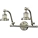 Innovations 515-2W-SN-LED 2 Light Vintage Dimmable LED Bathroom Fixture, Brushed Satin Nickel