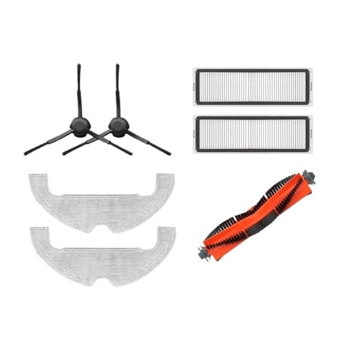 Robot Vacuum Cleaner Accessory,Compatible for Dreame Z10 Pro L10 Plus Dreame Side Brush & Cover Mop Cloth Main Brush HEPA Filter Optional(Hepa Filter 2PC)