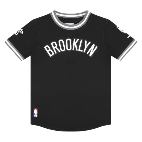 Camiseta de manga corta de los Brooklyn Nets para el estilo diario de niños