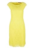 schmale Passform s.Oliver Damen 120.12.004.20.200.2028513 Cocktailkleid, Light Yellow, 34