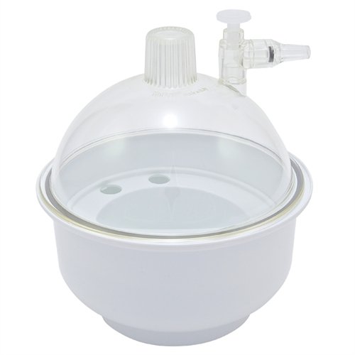 Kartell 243025 Plastic Unbreakable Vacuum Desiccator, Small, 149mm Diameter (Case of 4)