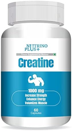 VENTOP Creatine Capsules 1000 Pre Intra Post Workout Supplement | for Muscle Recovery and Building Lean Muscles with L- leucine, L- Isoleusine, L- valine – 60 Capsules