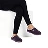 RockDove Women's Original Two-Tone Memory Foam Slipper, Size 5/6 UK Women, Eggplant #4
