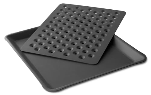 LloydPans Kitchenware Appetizer Pan with Insert 11 Inches by 13 Inches- PSTK