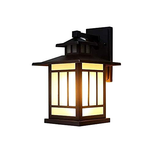 Lampe murale extérieure étanche E27 luminaire de jardin en aluminium